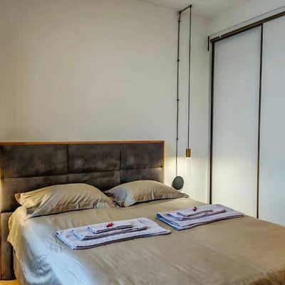 Rental of a modern 3-room apartment, 81 m², Belgrade, Serbia